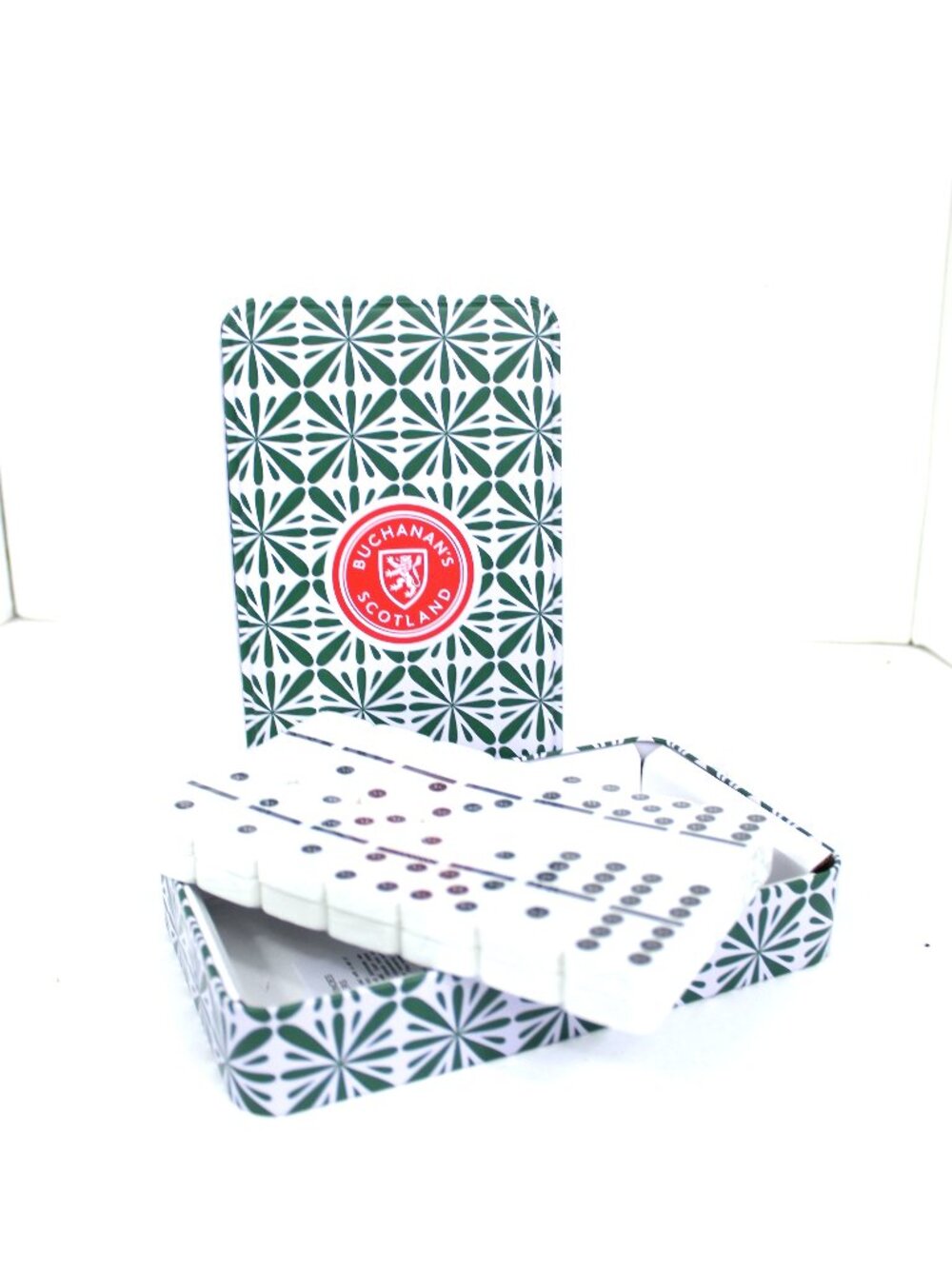 BUCHANAN’S SCOTLAND Tin Double Six Collectible Domino Set - SEALED NEW!